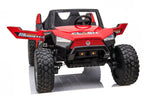 Kinder Elektro Buggy 928 in Rot - 2x12V, Allrad, 2-Sitzer, Ledersitz & EVA inkl. Fernbedienung