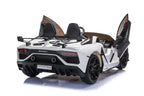 Lamborghini Aventador SVJ 2 Sitzer Kinder Elektroauto 2x12V – Lizenziert, Fernbedienung, MP3