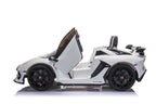 Lamborghini Aventador SVJ 2 Sitzer Kinder Elektroauto 2x12V – Lizenziert, Fernbedienung, MP3