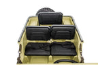 Jeep Kinder Elektroauto - 3 Sitzer mit 12V14Ah 4 Motoren, MP3 Ledersitz Fernbedienung EVA Allrad