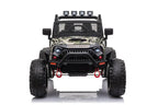 Offroad Kinder Elektroauto 24V in Camouflage - 12 Km/h, 2x200W, EVA, Ledersitz, Fernbedienung
