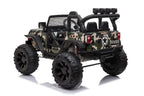 Offroad Kinder Elektroauto 24V in Camouflage - 12 Km/h, 2x200W, EVA, Ledersitz, Fernbedienung