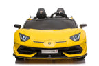 Lamborghini Aventador SVJ 2 Sitzer Kinder Elektroauto 2x12V – Lizenziert, Fernbedienung, MP3