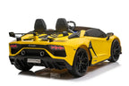 Lamborghini Aventador SVJ 2 Sitzer Kinder Elektroauto 2x12V – Lizenziert, Fernbedienung, MP3
