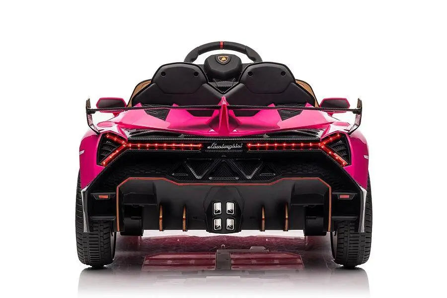 Lamborghini Veneno Kinder Elektroauto 12V – Lizenziert in Weiß + RC, Leder, EVA