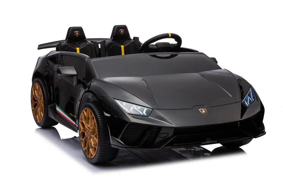 Lamborghini Huracan Spider 2-Sitzer Kinder Elektroauto – 24V, inkl. Fernbedienung, Leder