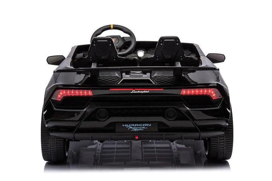 Lamborghini Huracan Spider 2-Sitzer Kinder Elektroauto – 24V, inkl. Fernbedienung, Leder