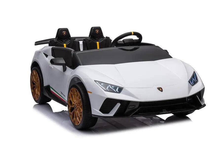 Lamborghini Huracan Spider 2-Sitzer Kinder Elektroauto – 24V, inkl. Fernbedienung, Leder