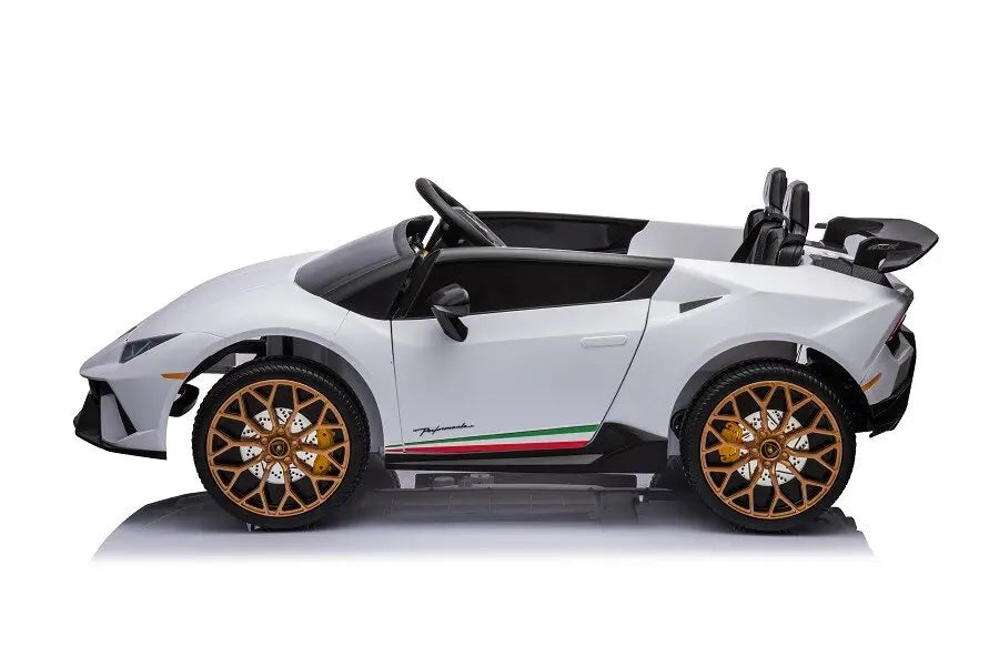 Lamborghini Huracan Spider 2-Sitzer Kinder Elektroauto – 24V, inkl. Fernbedienung, Leder