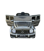 Mercedes G63 AMG Kinder Elektroauto mit Lithium Akku – lizenziert, Leder, EVA, Fernbedienung, MP3, Stoßdämpfer