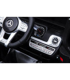Mercedes G63 AMG Kinder Elektroauto mit Lithium Akku – lizenziert, Leder, EVA, Fernbedienung, MP3, Stoßdämpfer