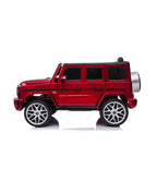 Mercedes G63 AMG Kinder Elektroauto mit Lithium Akku – lizenziert, Leder, EVA, Fernbedienung, MP3, Stoßdämpfer