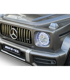 Mercedes G63 AMG Kinder Elektroauto mit Lithium Akku – lizenziert, Leder, EVA, Fernbedienung, MP3, Stoßdämpfer