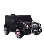 Mercedes G63 AMG Kinder Elektroauto mit Lithium Akku – lizenziert, Leder, EVA, Fernbedienung, MP3, Stoßdämpfer
