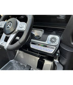 Mercedes G63 AMG Kinder Elektroauto mit Lithium Akku – lizenziert, Leder, EVA, Fernbedienung, MP3, Stoßdämpfer