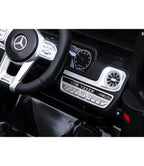 Mercedes G63 AMG Kinder Elektroauto mit Lithium Akku – lizenziert, Leder, EVA, Fernbedienung, MP3, Stoßdämpfer