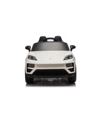 Porsche Macan Turbo Kinder Elektroauto mit Lithium Akku – Lizenziert, Ledersitz, Bluetooth, Fernbedienung, EVA,
