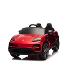 Porsche Macan Turbo Kinder Elektroauto mit Lithium Akku – Lizenziert, Ledersitz, Bluetooth, Fernbedienung, EVA,