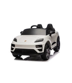 Porsche Macan Turbo Kinder Elektroauto mit Lithium Akku – Lizenziert, Ledersitz, Bluetooth, Fernbedienung, EVA,