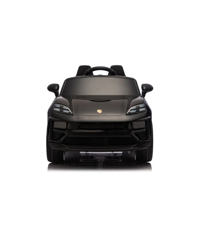 Porsche Macan Turbo Kinder Elektroauto mit Lithium Akku – Lizenziert, Ledersitz, Bluetooth, Fernbedienung, EVA,