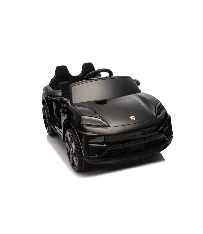 Porsche Macan Turbo Kinder Elektroauto mit Lithium Akku – Lizenziert, Ledersitz, Bluetooth, Fernbedienung, EVA,