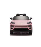 Porsche Macan Turbo Kinder Elektroauto mit Lithium Akku – Lizenziert, Ledersitz, Bluetooth, Fernbedienung, EVA,