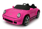 Porsche Ruf 2-Sitzer Kinder Elektroauto mit leistungsstarken 24V Akku  – Lizenziert, Leder, MP3, Fernbedienung, EVA, Stoßdämpfern