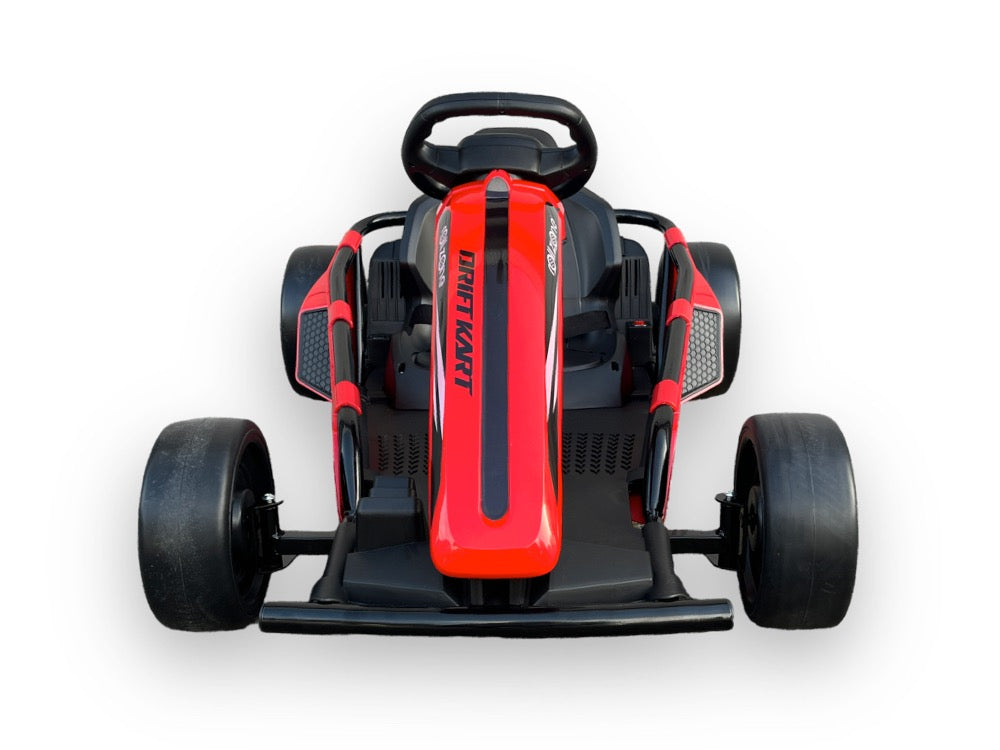 Elektro Kinder GoKart Drift Kart - 24 Volt mit Lithium Akku & 200 Watt Motor, bis zu 18km/h