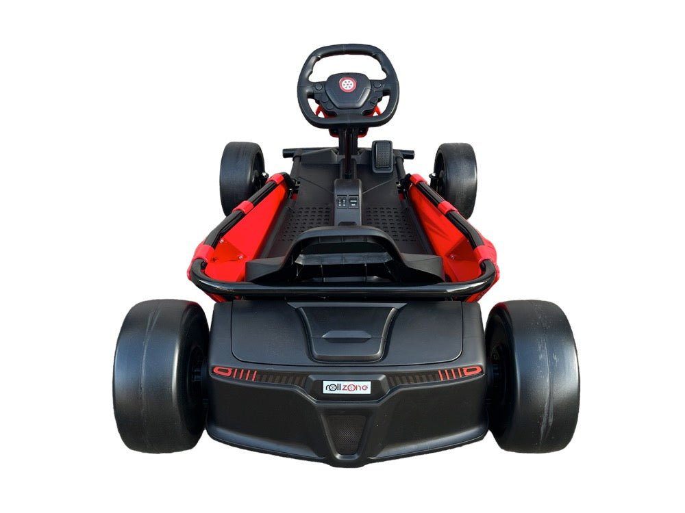 Elektro Kinder GoKart Drift Kart - 24 Volt mit Lithium Akku & 200 Watt Motor, bis zu 18km/h