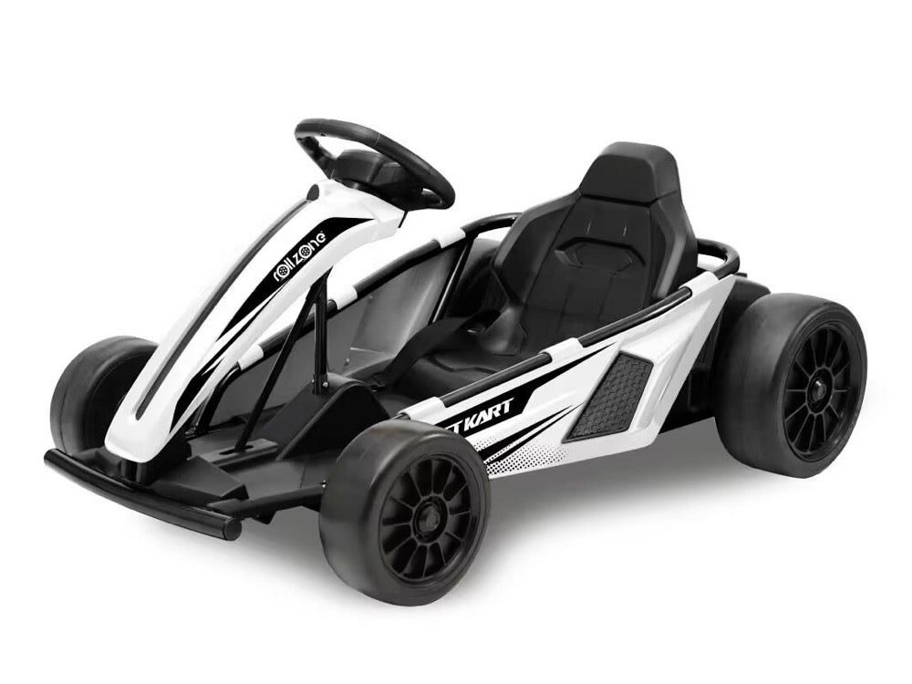 Elektro Kinder GoKart Drift Kart - 24 Volt mit Lithium Akku & 200 Watt Motor, bis zu 18km/h