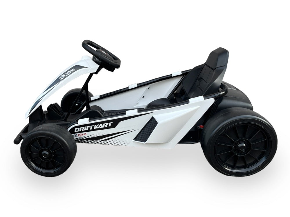 Elektro Kinder GoKart Drift Kart - 24 Volt mit Lithium Akku & 200 Watt Motor, bis zu 18km/h