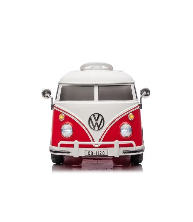 Volkswagen T1 Oldtimer Bus Classic Kinder Elektroauto 2x12V – EVA, Bluetooth, Fernbedienung, Leder
