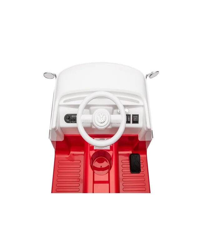 Volkswagen T1 Oldtimer Bus Classic Kinder Elektroauto 2x12V – EVA, Bluetooth, Fernbedienung, Leder