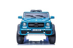 Mercedes G650 Maybach 2-Sitzer Kinder Elektroauto XXL lizenziert in weiß oder blau – Leder, 12km/h, EVA, Fernbedienung, MP3