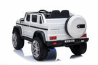 Mercedes G650 Maybach 2-Sitzer Kinder Elektroauto XXL lizenziert in weiß oder blau – Leder, 12km/h, EVA, Fernbedienung, MP3