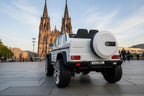 Mercedes G650 Maybach 2-Sitzer Kinder Elektroauto XXL lizenziert in weiß oder blau – Leder, 12km/h, EVA, Fernbedienung, MP3